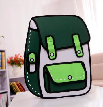 Country comic's 3D backpack