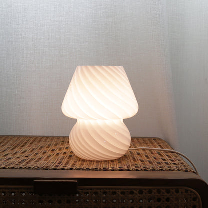 Mushroom Glass Lamp