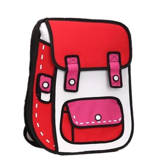 Country comic's 3D backpack